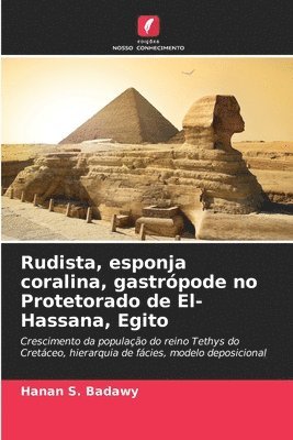 Rudista, esponja coralina, gastrópode no Protetorado de El-Hassana, Egito