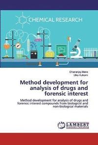 bokomslag Method development for analysis of drugs and forensic interest