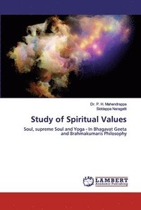 bokomslag Study of Spiritual Values
