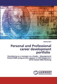 bokomslag Personal and Professional career development portfolio