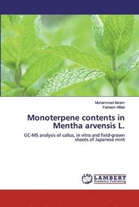 bokomslag Monoterpene contents in Mentha arvensis L.