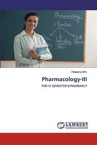 bokomslag Pharmacology-III