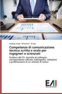 bokomslag Competenze di comunicazione tecnica scritta e orale per ingegneri e scienziati