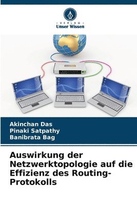 Akinchan Das, Pinaki Satpathy, Banibrata Bag - Auswirkung der Netzwerktopologie auf die Effizienz des Routing-Protokolls, Häftad