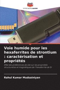 bokomslag Voie humide pour les hexaferrites de strontium