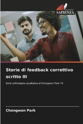 bokomslag Storie di feedback correttivo scritto III