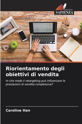 bokomslag Riorientamento degli obiettivi di vendita