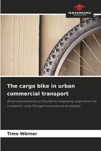 bokomslag cargo bike in urban commercial transport