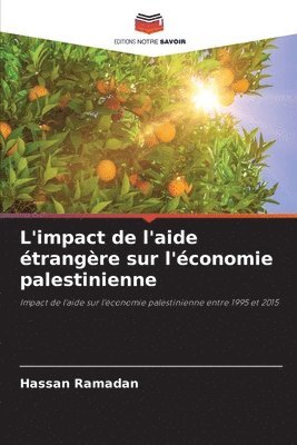 bokomslag L'impact de l'aide étrangère sur l'économie palestinienne