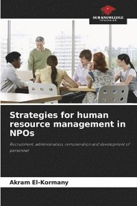 bokomslag Strategies for human resource management in NPOs
