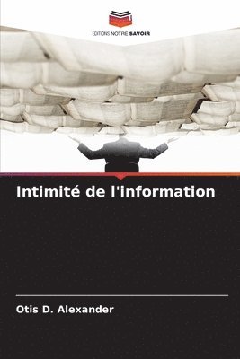 bokomslag Intimité de l'information