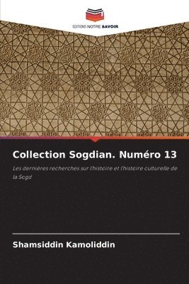 bokomslag Collection Sogdian. Numéro 13