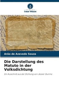 bokomslag Die Darstellung des Matuto in der Volksdichtung