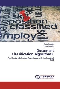 bokomslag Document Classification Algorithms