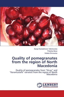 Quality of pomegranates from the region of North Macedonia 1