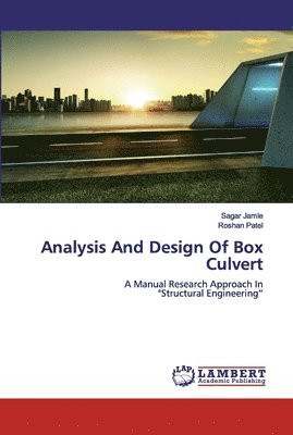 bokomslag Analysis And Design Of Box Culvert