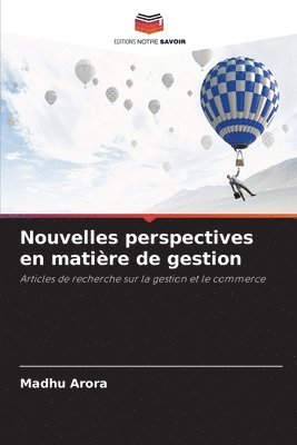 Madhu Arora - Nouvelles perspectives en matière de gestion, Häftad