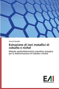 bokomslag Estrazione di ioni metallici di cobalto e nichel
