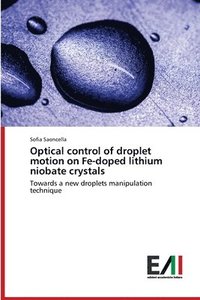 bokomslag Optical control of droplet motion on Fe-doped lithium niobate crystals