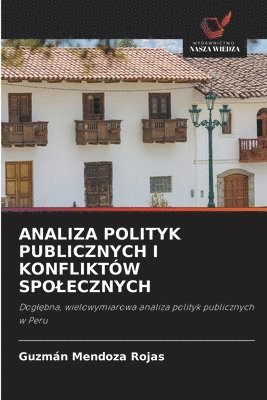 bokomslag Analiza Polityk Publicznych I Konfliktów Spolecznych