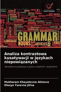 bokomslag Analiza kontrastowa kusatywacji w j&#281;zykach niepowi&#261;zanych