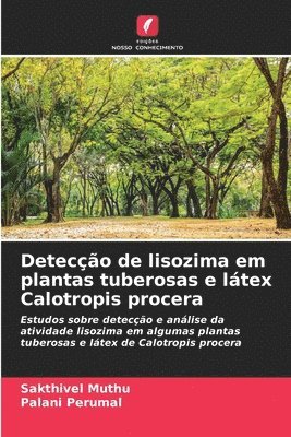 Deteco de lisozima em plantas tuberosas e ltex Calotropis procera 1