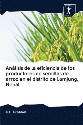 bokomslag Análisis de la eficiencia de los productores de semillas de arroz en el distrito de Lamjung, Nepal