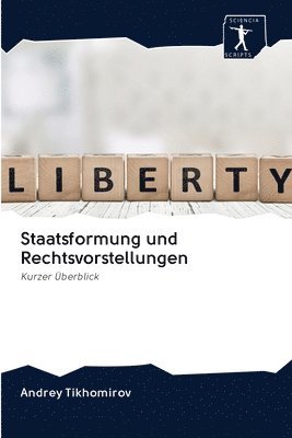 bokomslag Staatsformung und Rechtsvorstellungen