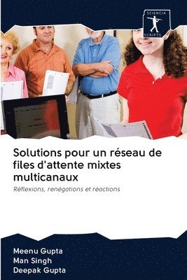 bokomslag Solutions pour un rseau de files d'attente mixtes multicanaux