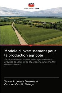 bokomslag Modle d'investissement pour la production agricole