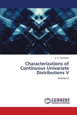 bokomslag Characterizations of Continuous Univariate Distributions V