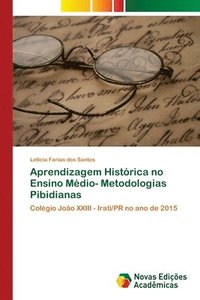 bokomslag Aprendizagem Histrica no Ensino Mdio- Metodologias Pibidianas