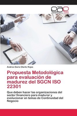 bokomslag Propuesta Metodologica para evaluacion de madurez del SGCN ISO 22301