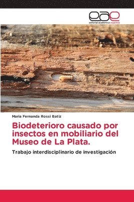 Biodeterioro causado por insectos en mobiliario del Museo de La Plata. 1