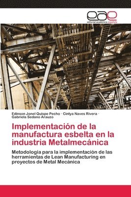 bokomslag Implementacion de la manufactura esbelta en la industria Metalmecanica