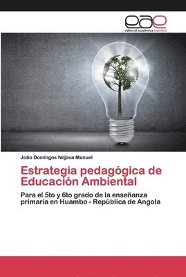 bokomslag Estrategia pedaggica de Educacin Ambiental