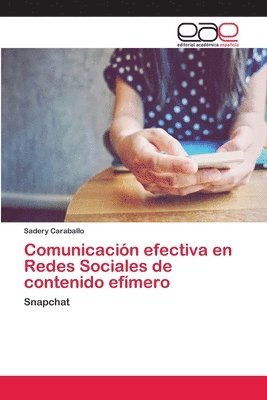 bokomslag Comunicacin efectiva en Redes Sociales de contenido efmero