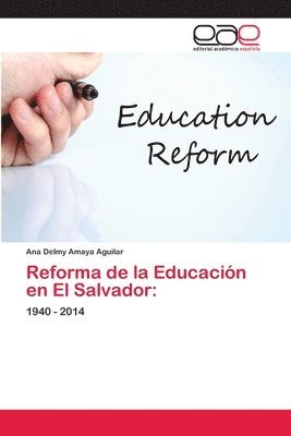 Reforma de la Educacin en El Salvador 1