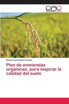 bokomslag Plan de enmiendas organicas, para mejorar la calidad del suelo