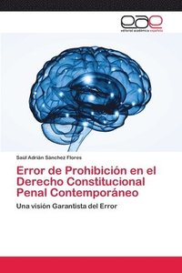 bokomslag Error de Prohibicin en el Derecho Constitucional Penal Contemporneo