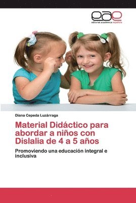 bokomslag Material Didáctico para abordar a niños con Dislalia de 4 a 5 años