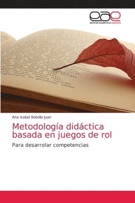 bokomslag Metodologa didctica basada en juegos de rol