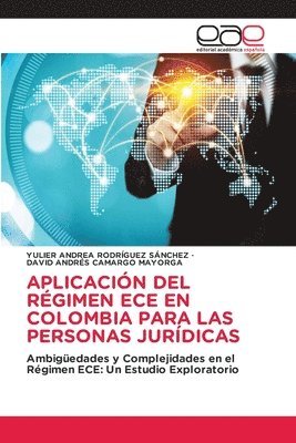 bokomslag Aplicación del Régimen Ece En Colombia Para Las Personas Jurídicas
