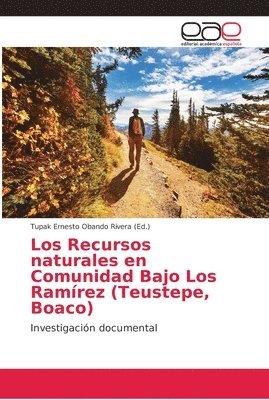 Los Recursos naturales en Comunidad Bajo Los Ramrez (Teustepe, Boaco) 1