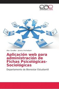 bokomslag Aplicacin web para administracin de Fichas Psicolgicas-Sociolgicas