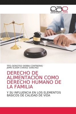 bokomslag Derecho de Alimentacin Como Derecho Humano de la Familia