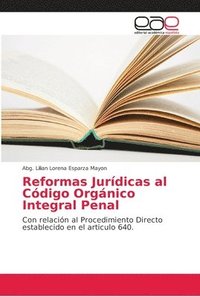 bokomslag Reformas Jurdicas al Cdigo Orgnico Integral Penal