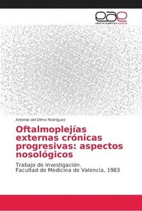 bokomslag Oftalmoplejias externas cronicas progresivas