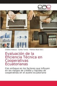 bokomslag Evaluacin de la Eficiencia Tcnica en Cooperativas Ecuatorianas