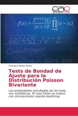 bokomslag Tests de Bondad de Ajuste para la Distribucin Poisson Bivariante